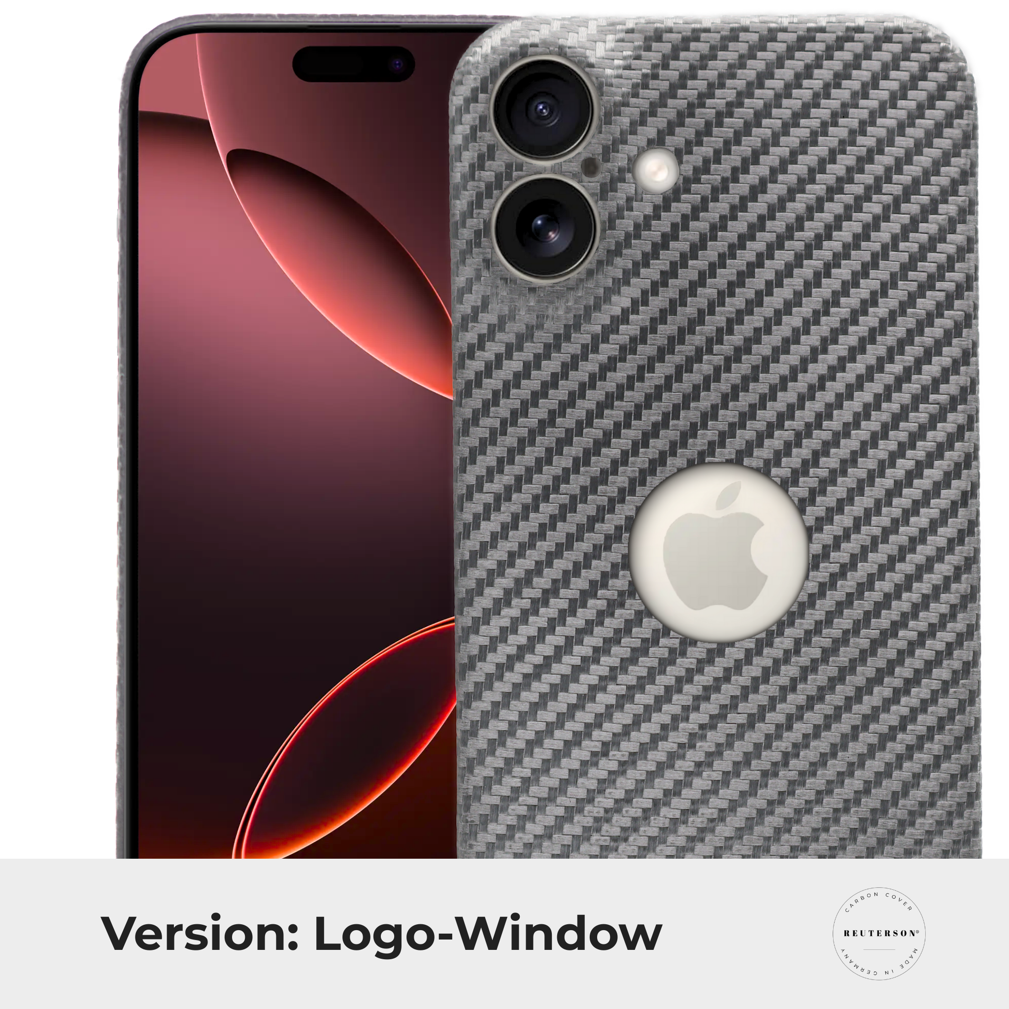 Koolstofhoesje iPhone 16 Plus