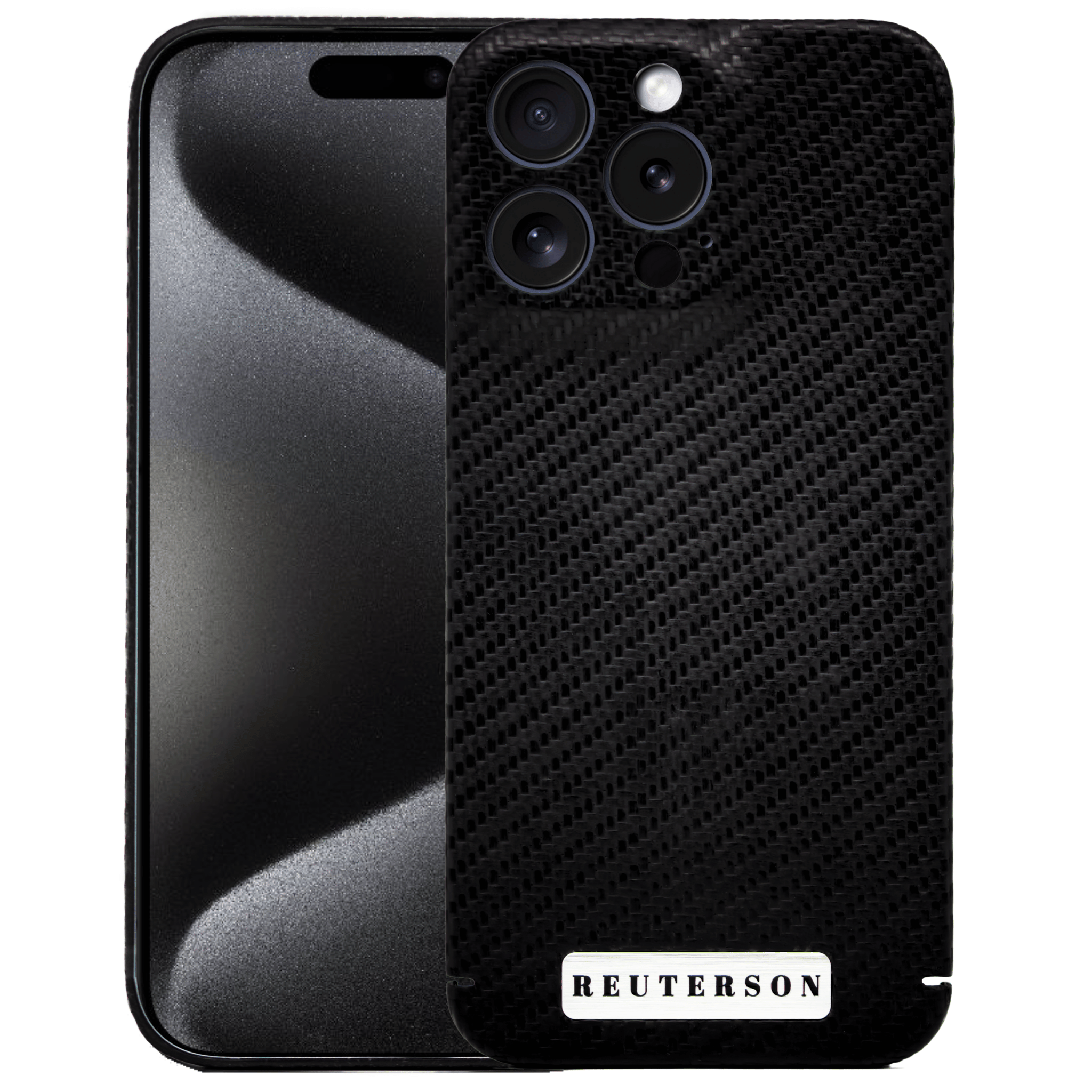 Carbon Cover iPhone 15 Pro