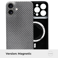 Koolstofhoesje iPhone 16 Plus