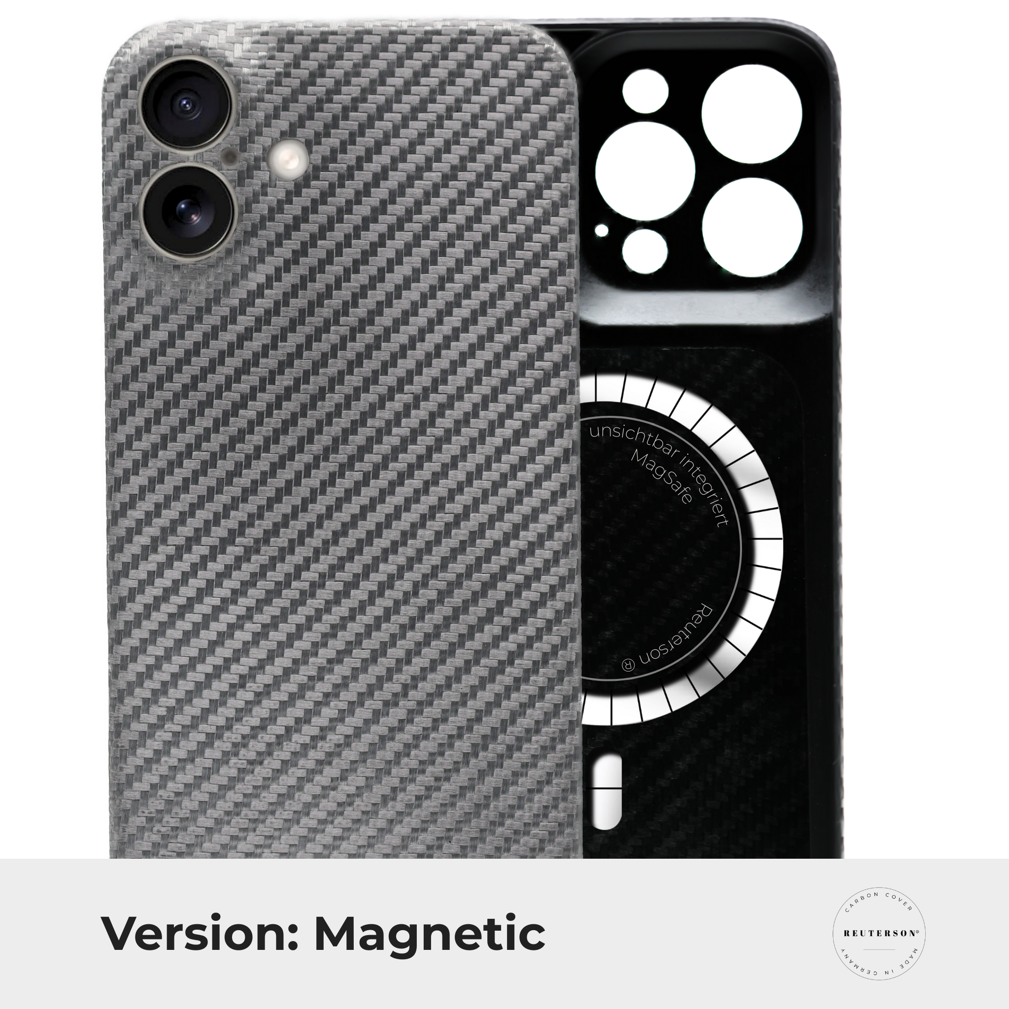 Koolstofhoesje iPhone 16 Plus
